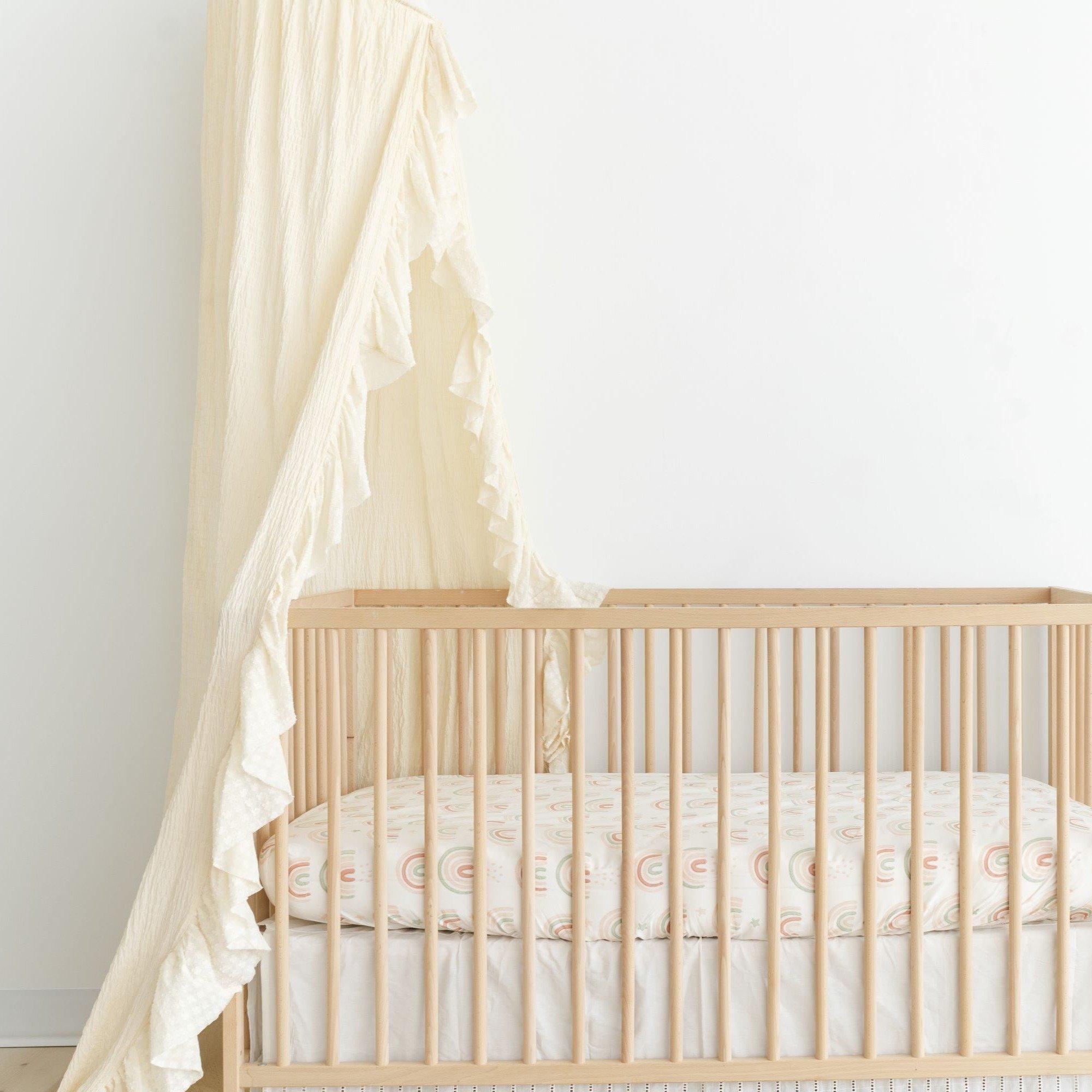 Parker Ruffle Nursery Canopy image number 1
