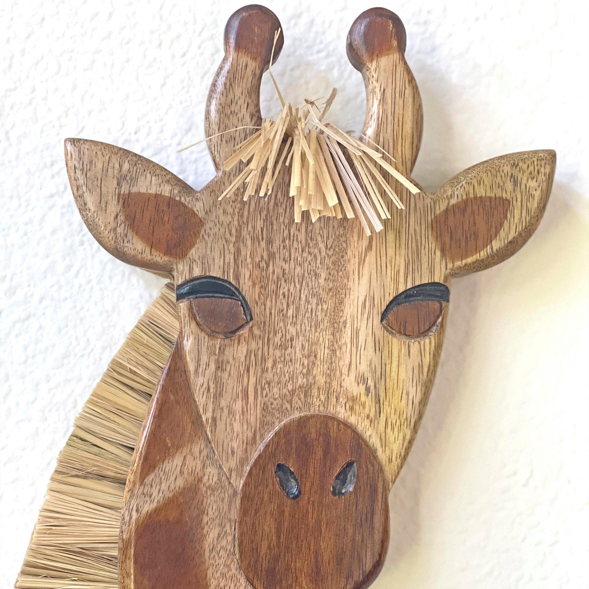 Kendi Giraffe Safari Wooden Wall Decor image number 1