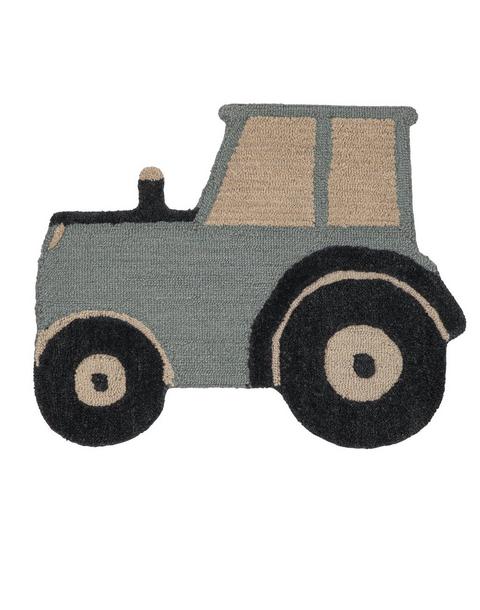 Charlie Farmhouse Tractor Wool Accent Rug (28" x 35")