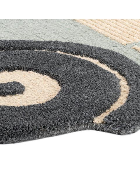 Charlie Farmhouse Tractor Wool Accent Rug (28" x 35")