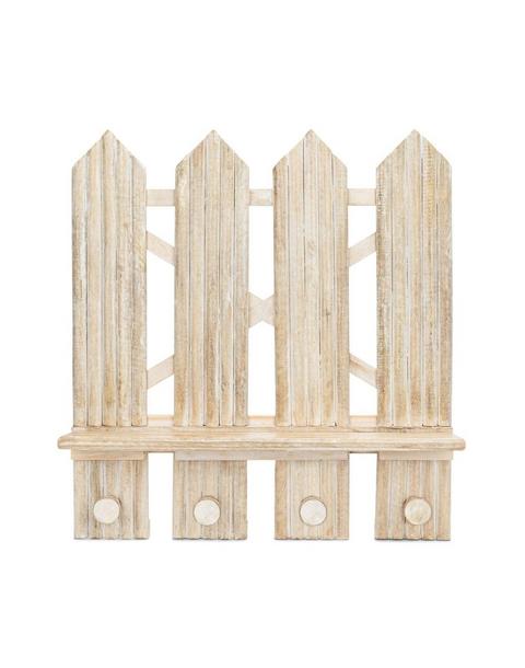 Charlie Farmhouse Wooden Fence Wall Shelf