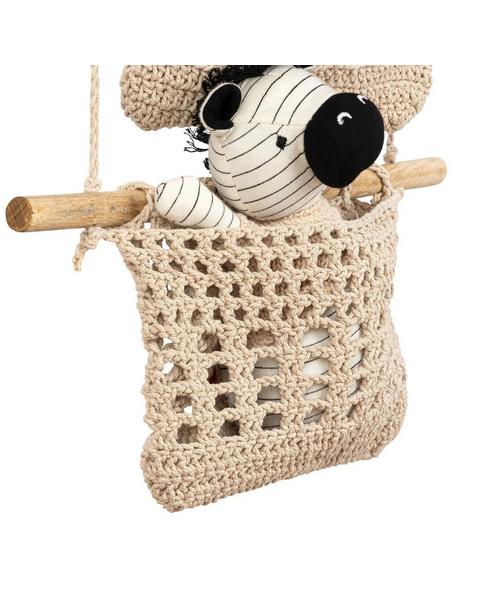 Charlie Farmhouse 3-Tier Hanging Wall Storage Organizer