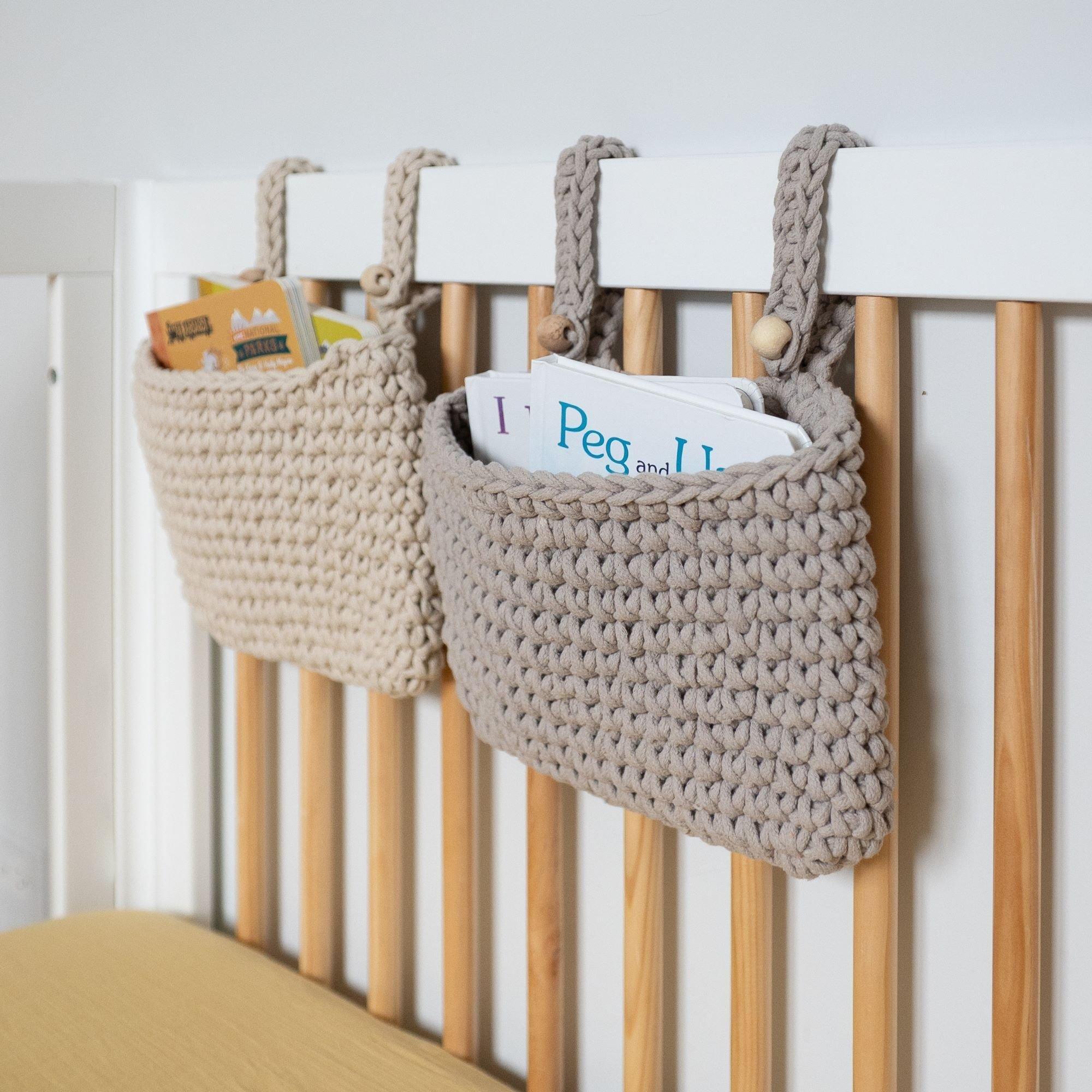 Charlie Farmhouse Hanging Storage Bin Trio image number 2