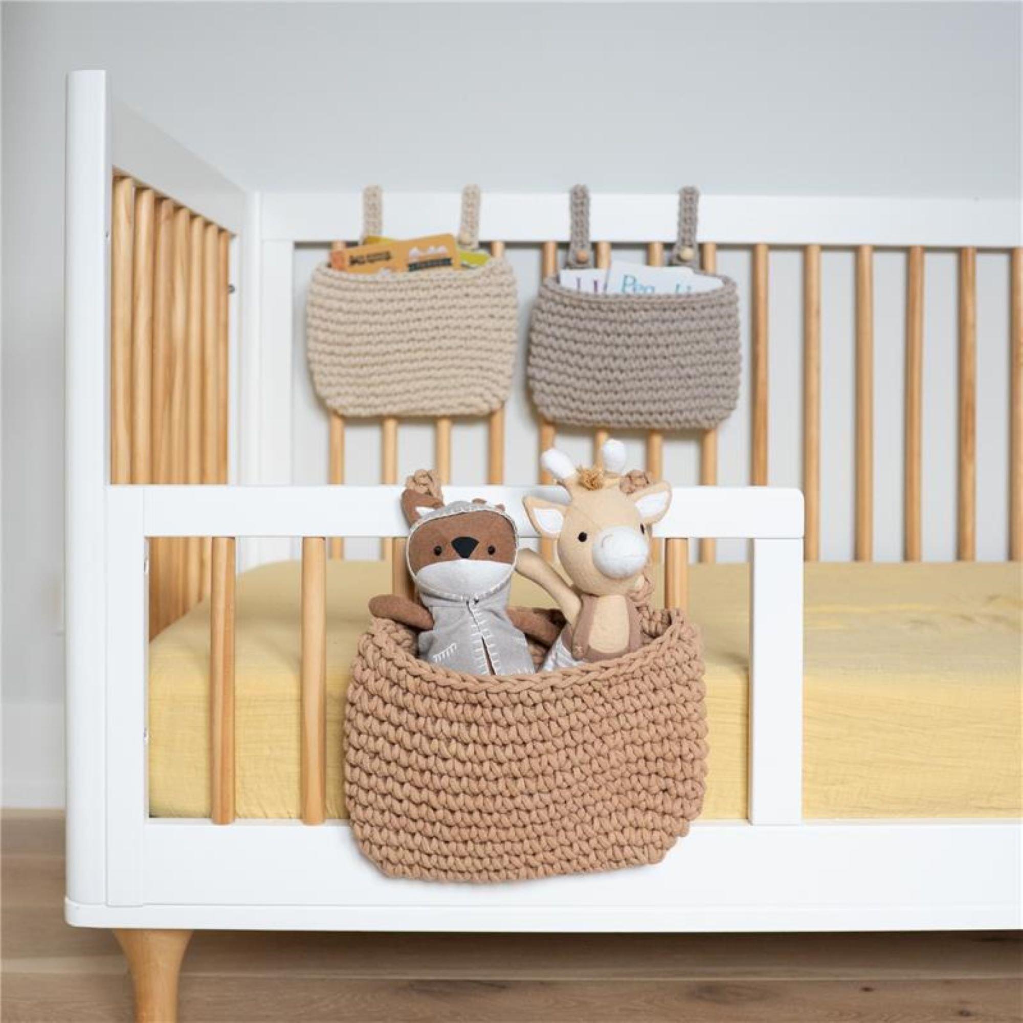 Charlie Farmhouse Hanging Storage Bin Trio image number 1