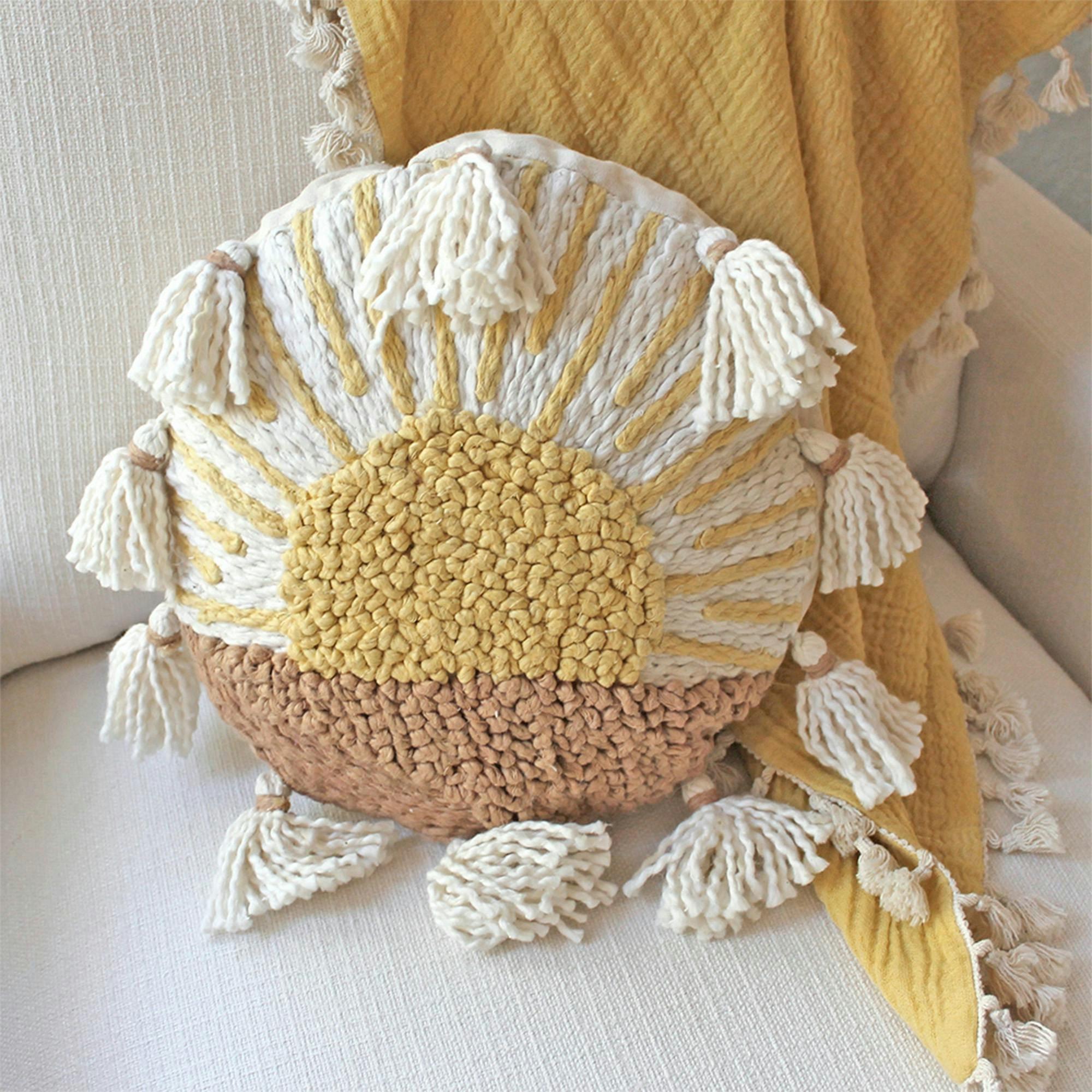 Sunshine Decorative Nursery Pillow image number 2