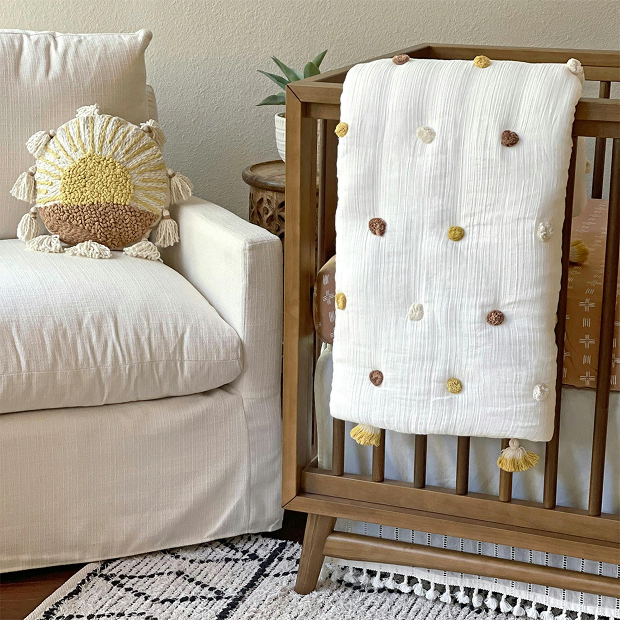 Sunshine Decorative Nursery Pillow image number 3