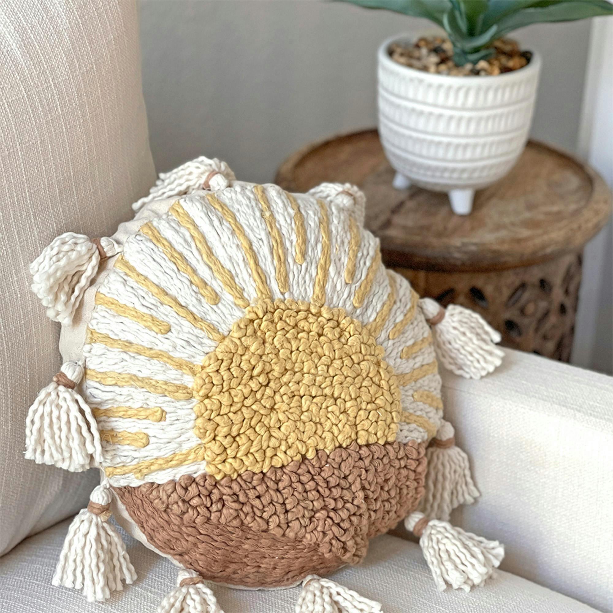 Sunshine Decorative Nursery Pillow image number 1