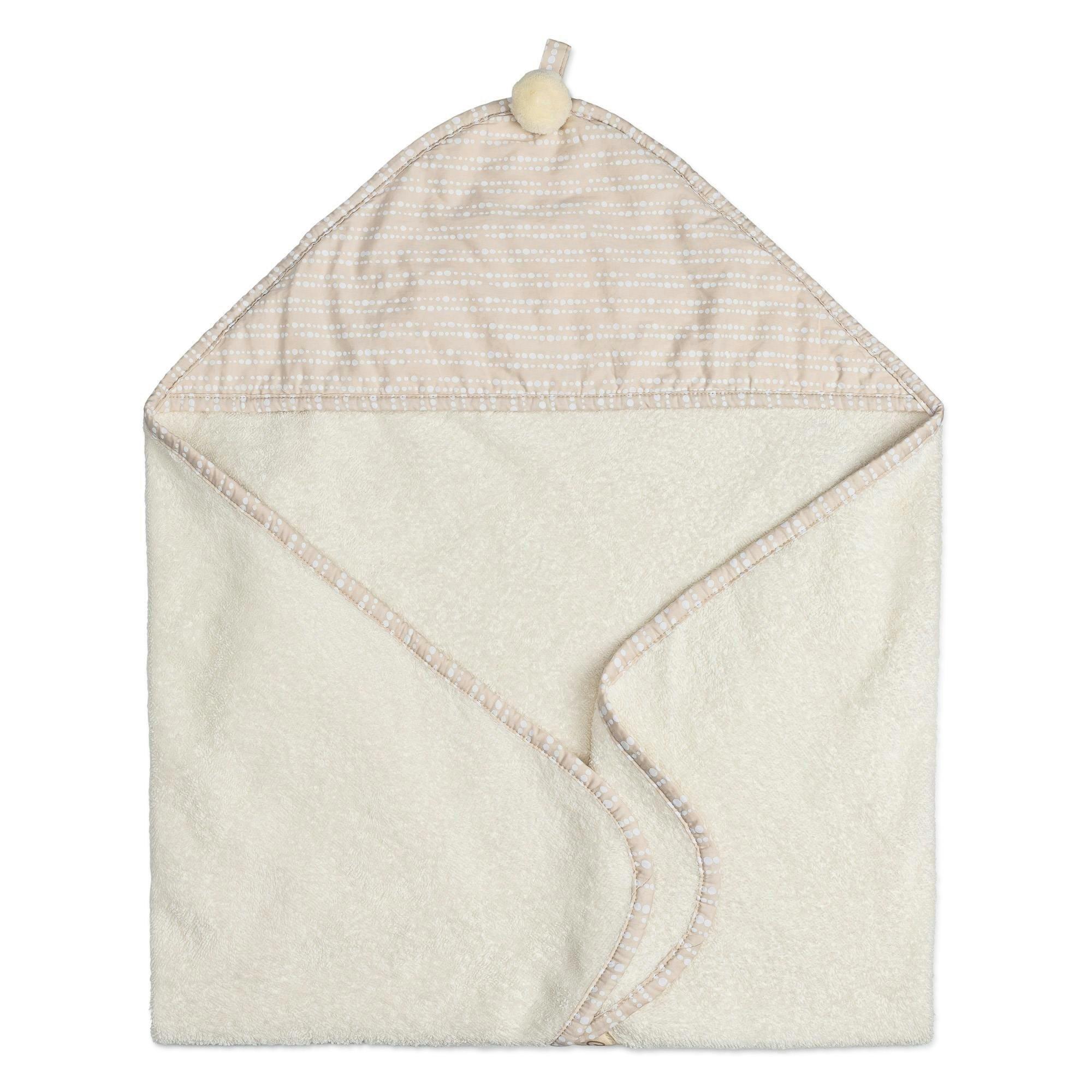 Cove Dot Hooded Baby Bath Towel image number 2