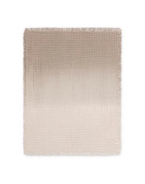Multi-Layer Cotton Muslin Baby Blanket (Dove Grey Ombre)