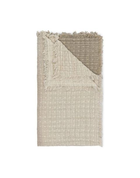 Multi-Layer Cotton Muslin Baby Blanket (Dove Grey Ombre)