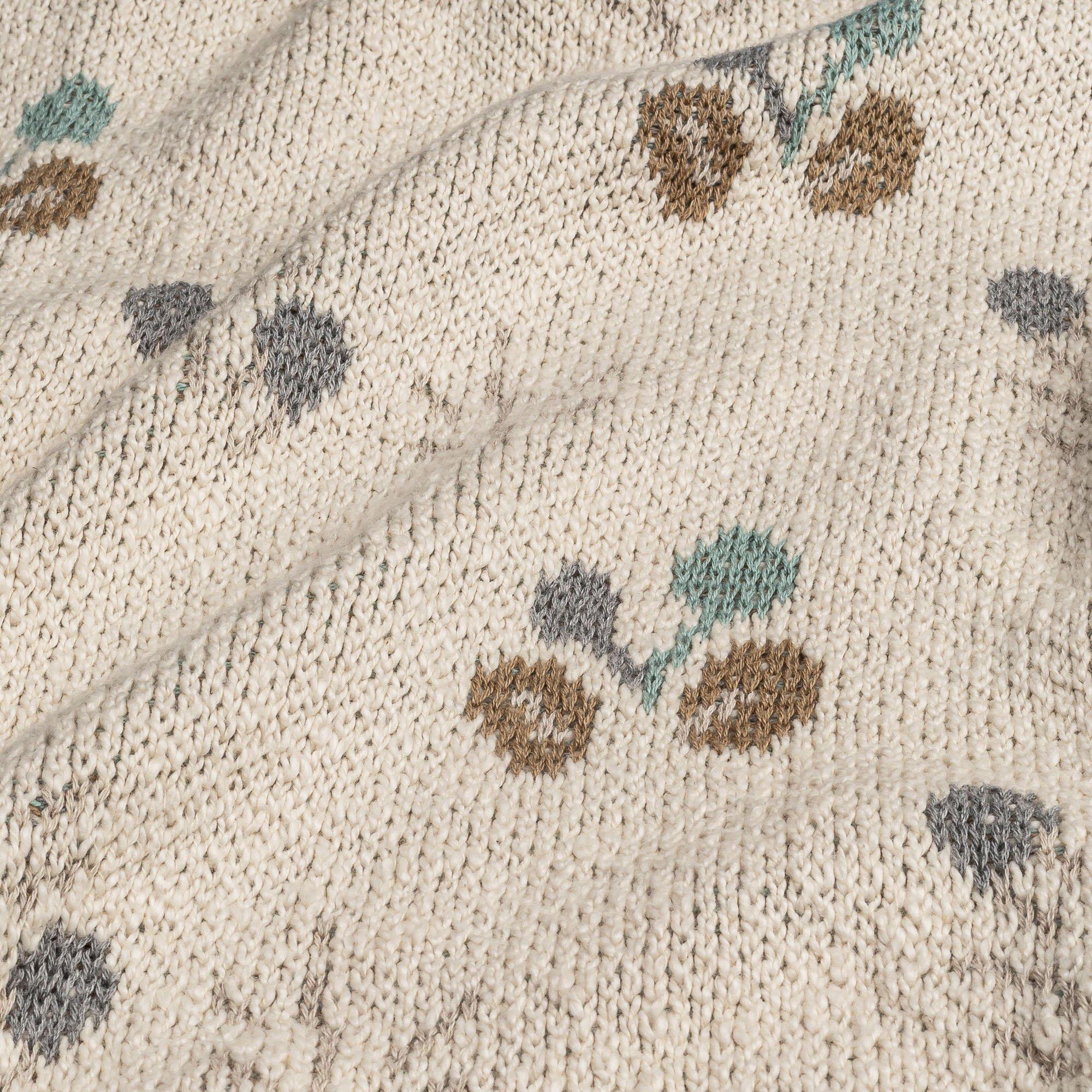 Avery Organic Cotton Reversible Baby Blanket image number 3
