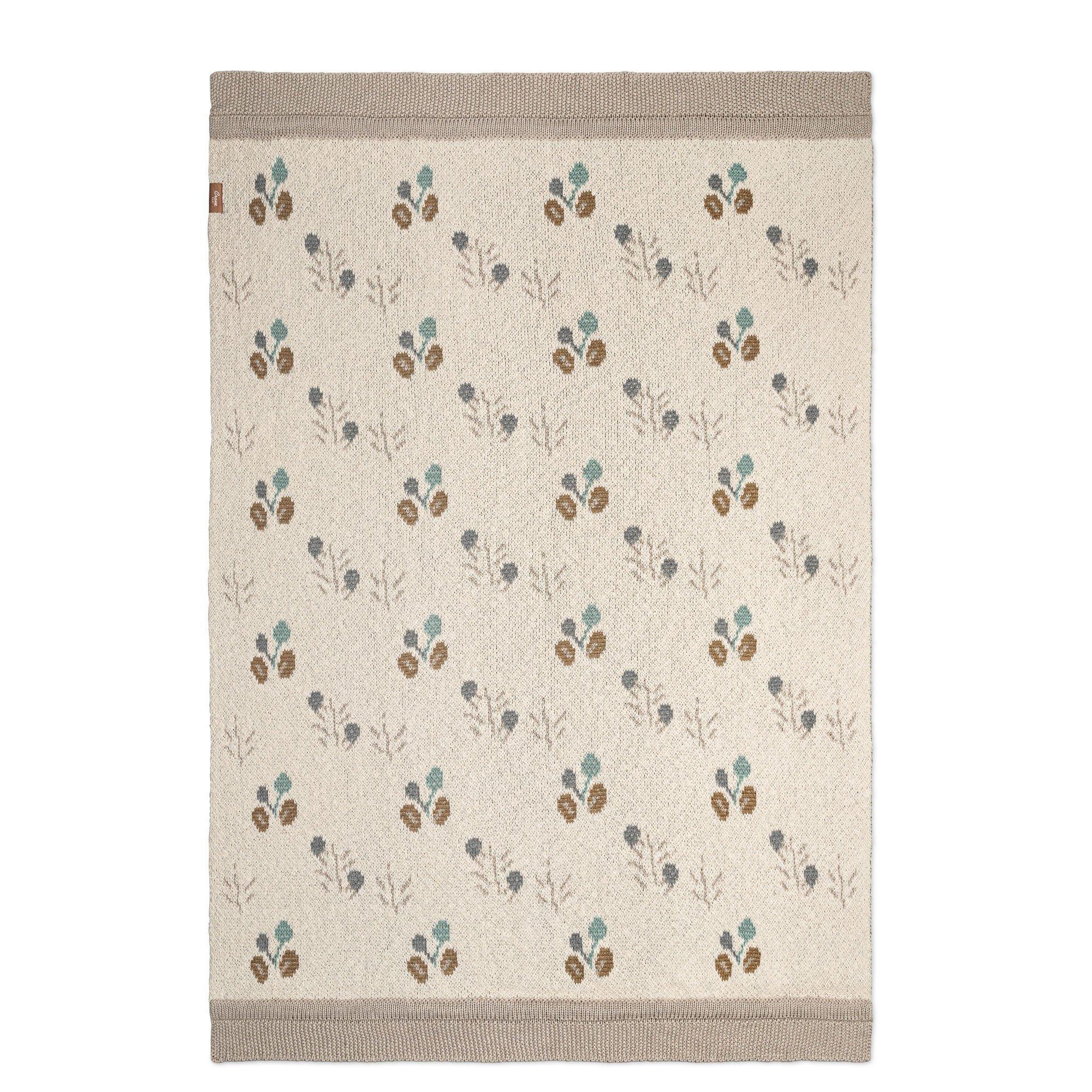 Avery Organic Cotton Reversible Baby Blanket image number 1