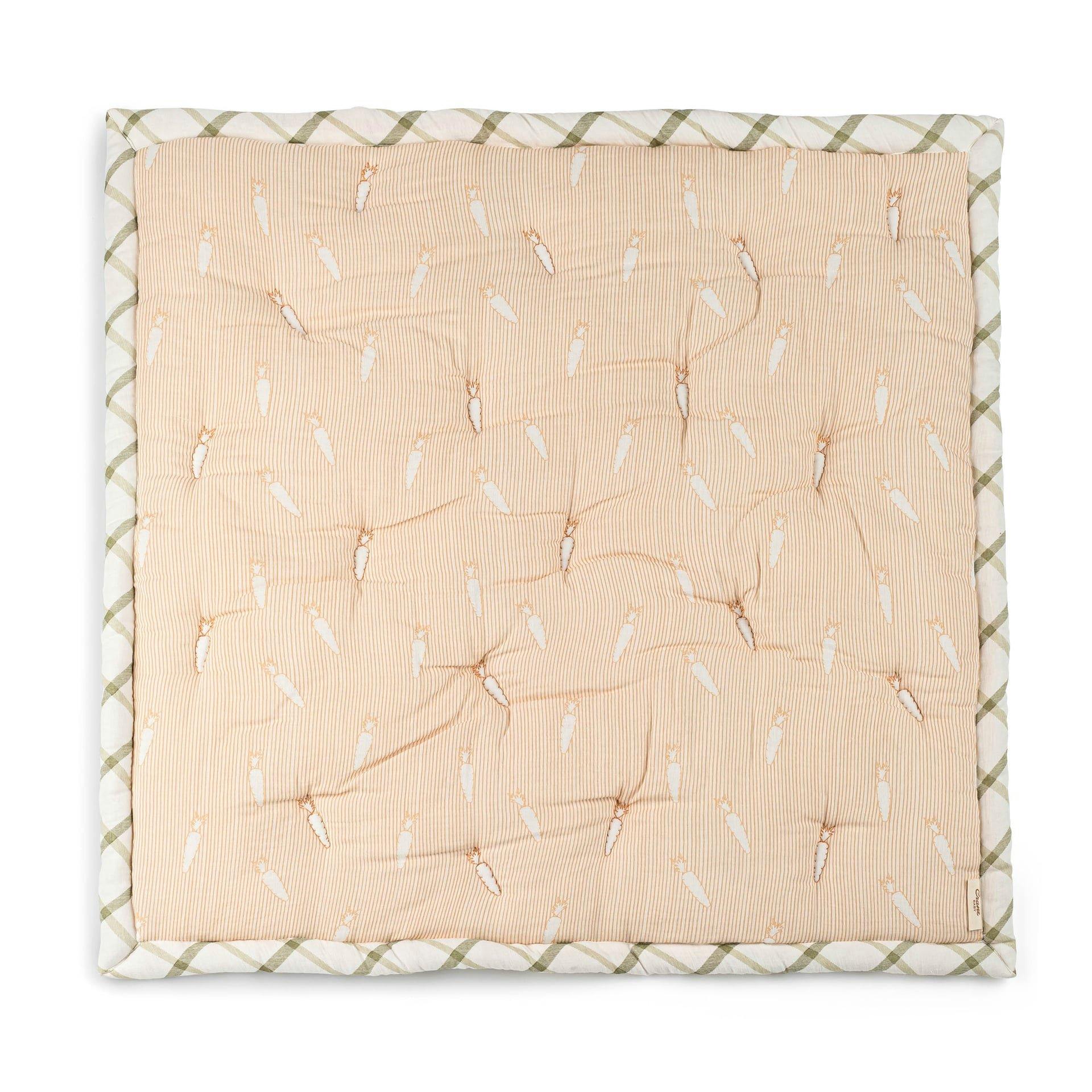 Clementine Fruits & Veggies Cotton Quilted Blanket