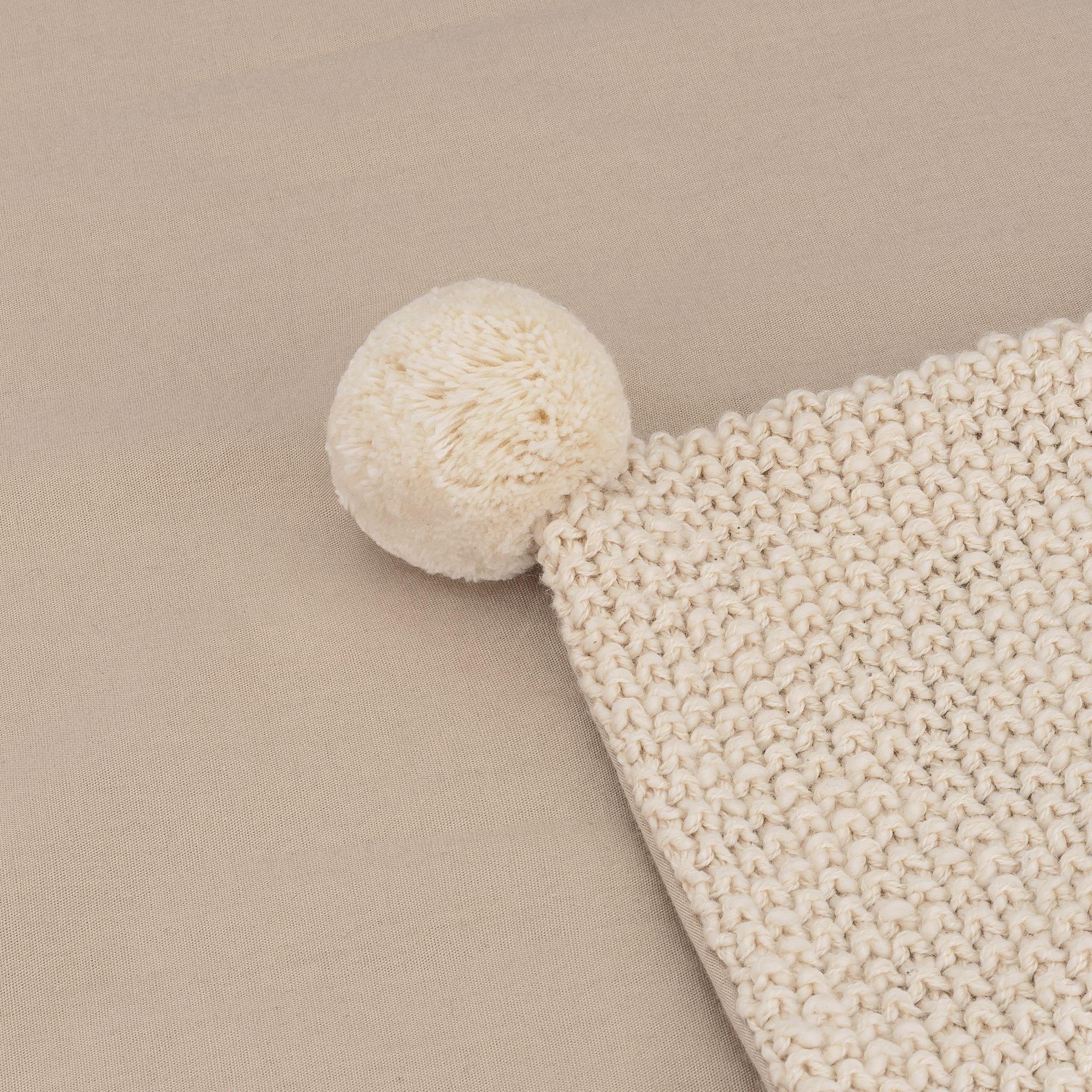 Avery Organic Cotton Lovey Blanket (Ollie the Bunny) image number 1