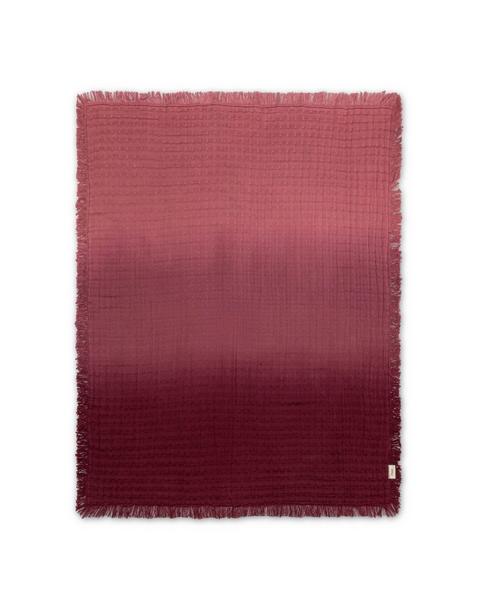 Multi-Layer Cotton Muslin Baby Blanket (Orchid Ombre)