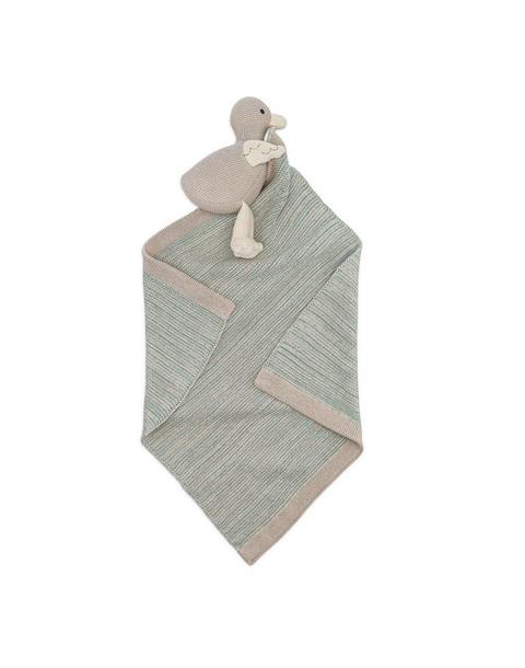 Charlie Farmhouse Knitted Lovey Blanket (Georgie the Goose)