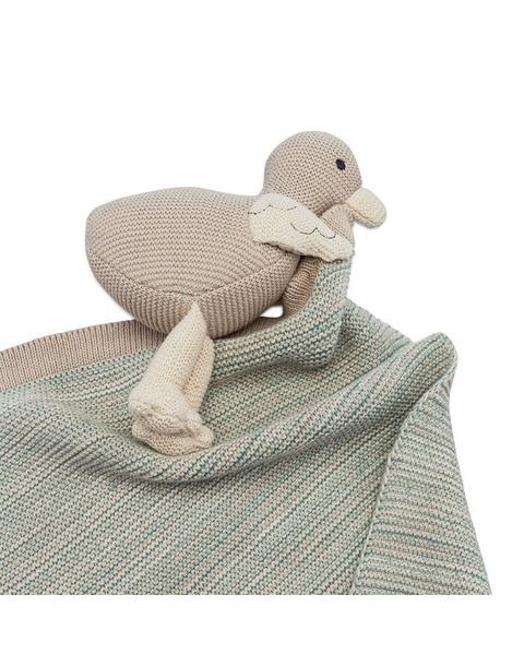 Charlie Farmhouse Knitted Lovey Blanket (Georgie the Goose)