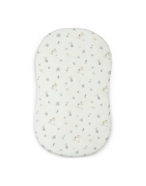 Cove Sea Life Cotton Bassinet Sheet