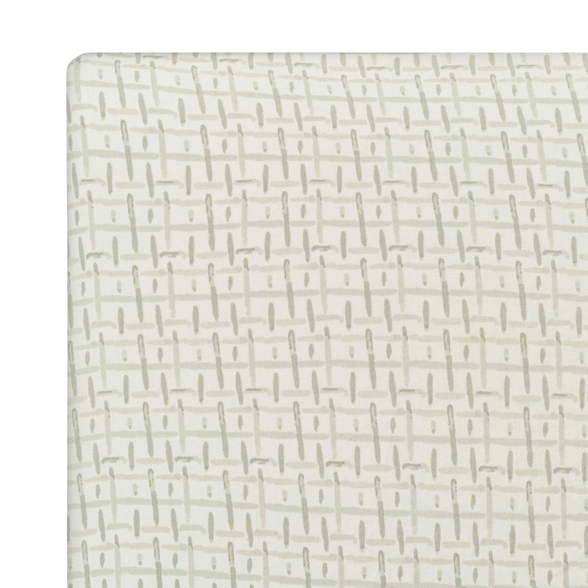 Cove Hashtag Cotton Fitted Crib Sheet image number 1