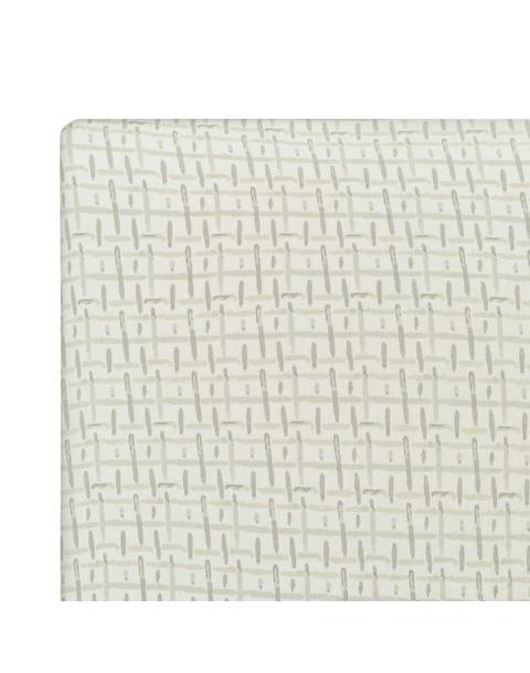 Cove Hashtag Cotton Fitted Crib Sheet