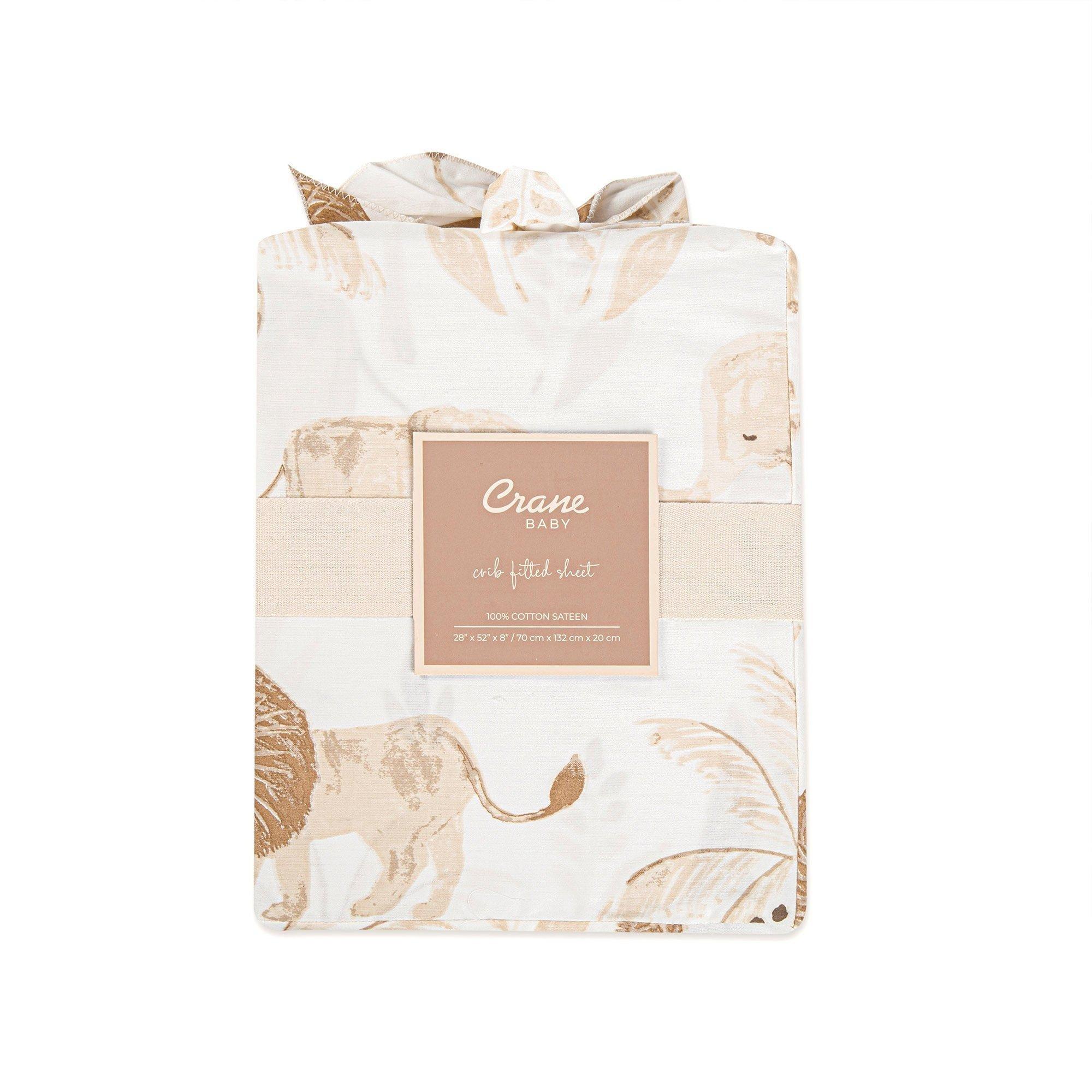 Kendi Safari Animal Cotton Fitted Crib Sheet image number 3