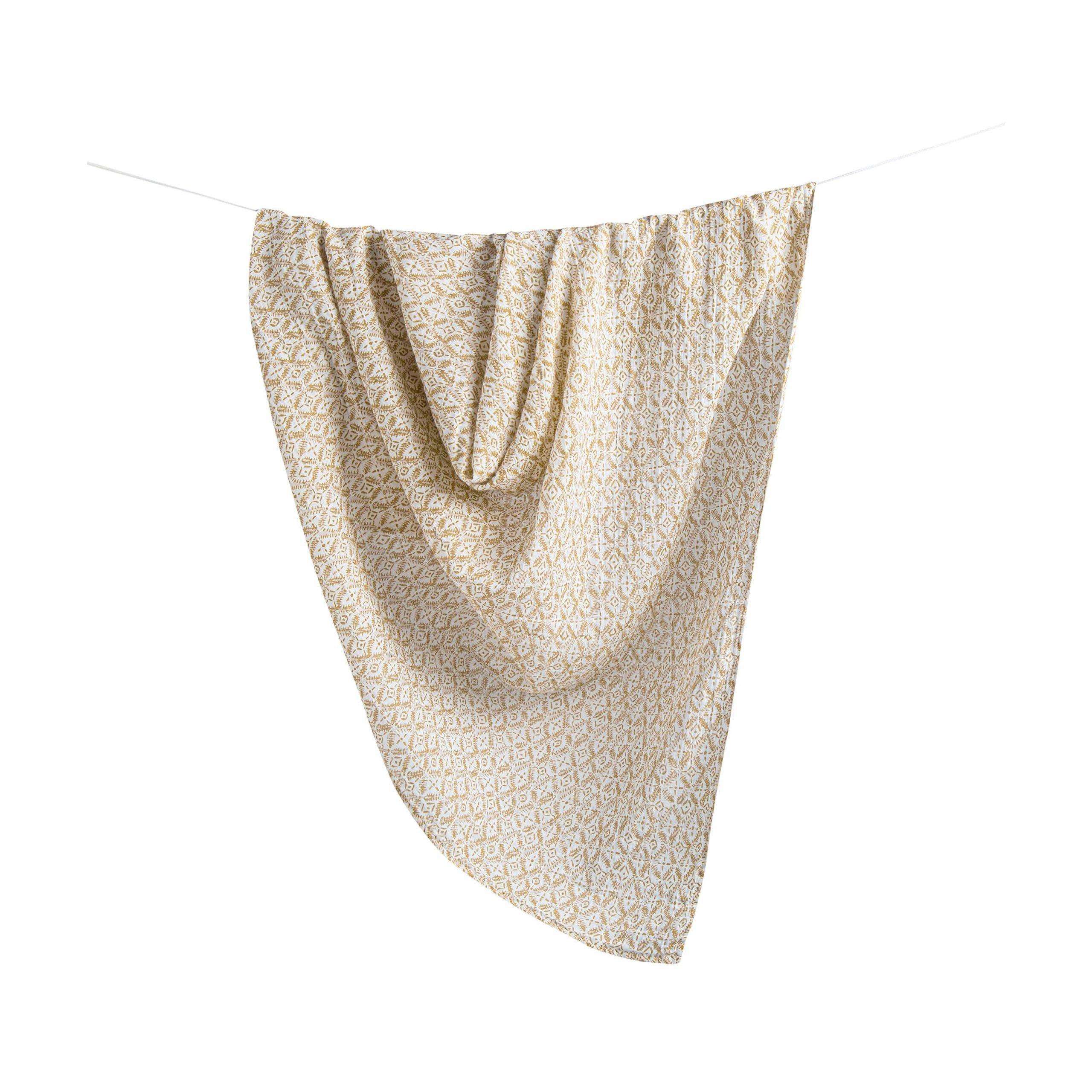 Kendi Cotton Muslin Swaddle Blanket Set (Safari, Set of 2) image number 1
