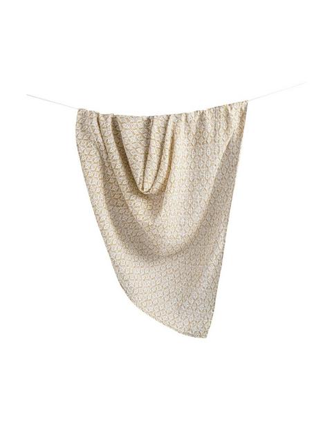 Kendi Cotton Muslin Swaddle Blanket Set (Safari, Set of 2)