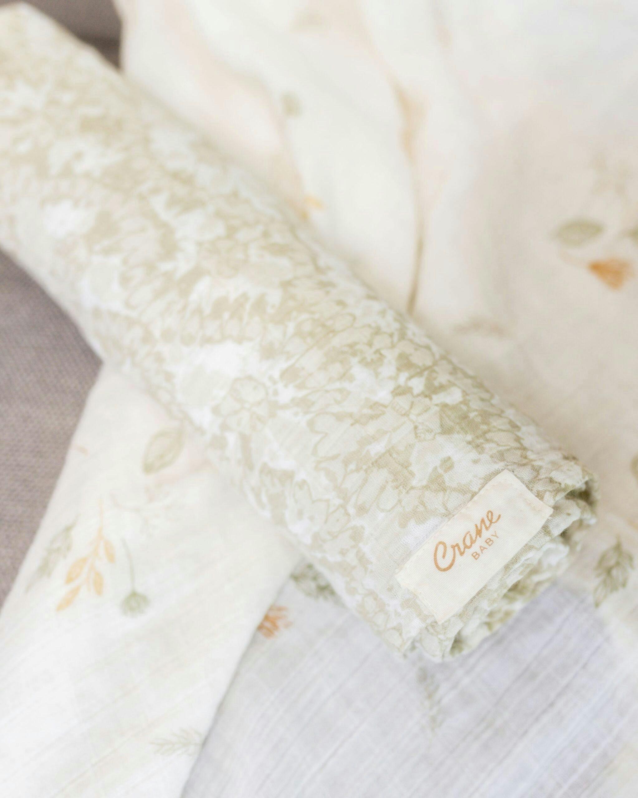 Willow Cotton Muslin Swaddle Blanket Set (Batik, Set of 2) image number 2