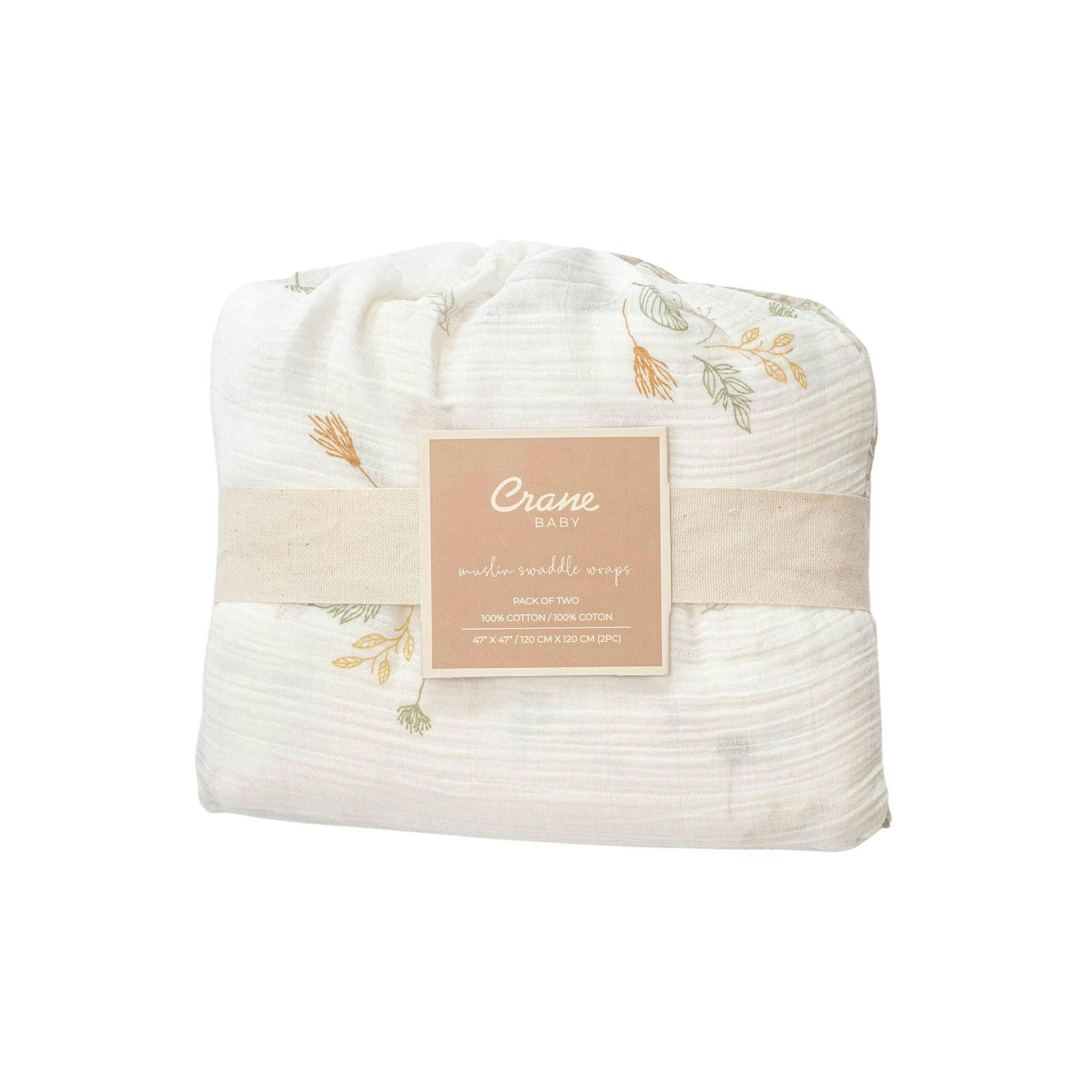 Willow Cotton Muslin Swaddle Blanket Set (Batik, Set of 2) image number 3