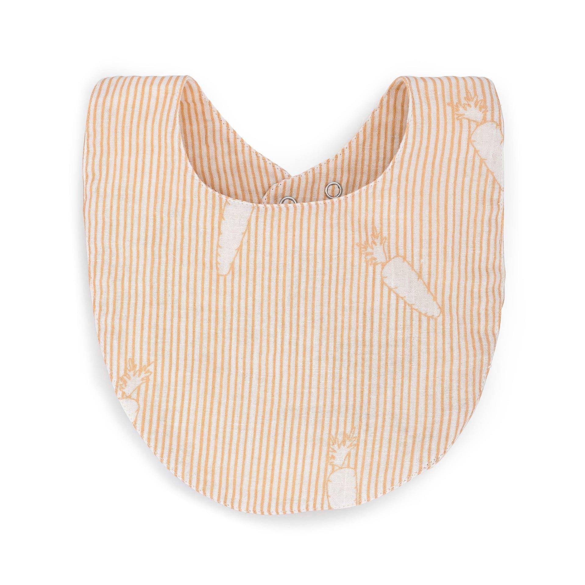 Clementine Fruit & Veggie Cotton Bandana Baby Bib (3 Pack) image number 3
