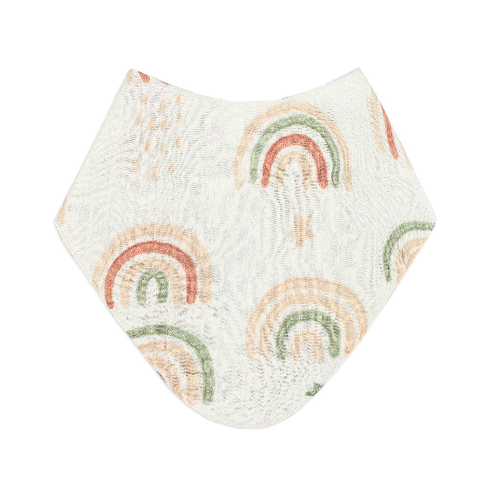 Parker Butterfly Cotton Bandana Baby Bib (3 Pack) image number 3