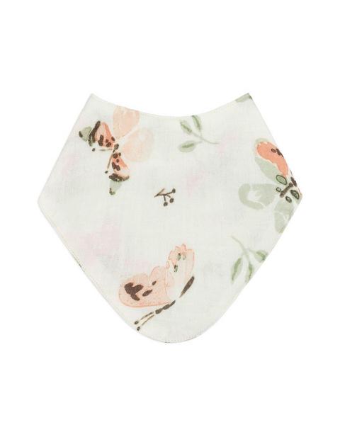 Parker Butterfly Cotton Bandana Baby Bib (3 Pack)