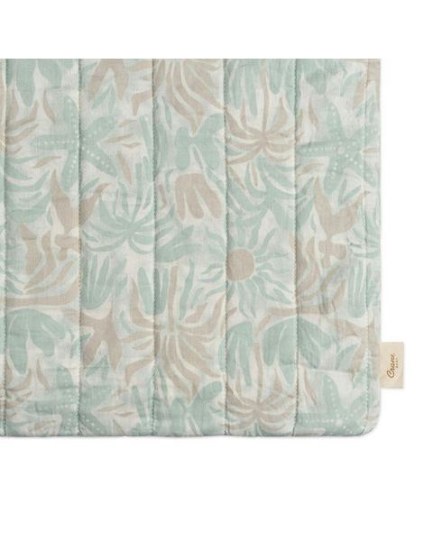 Cove Beach Life Cotton Quilted Change Pad Cover