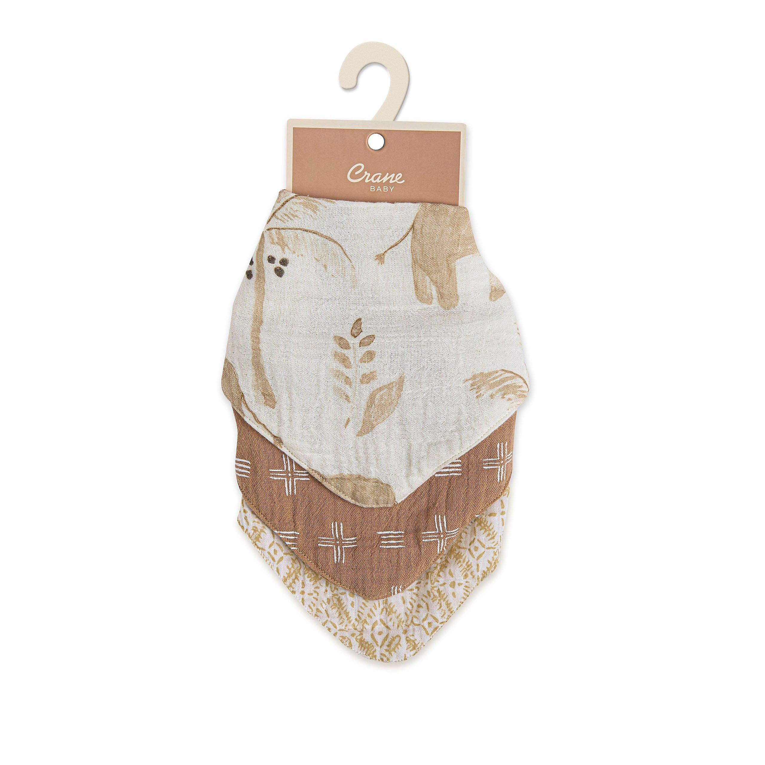 Kendi Safari Cotton Bandana Baby Bib (3 Pack) image number 4