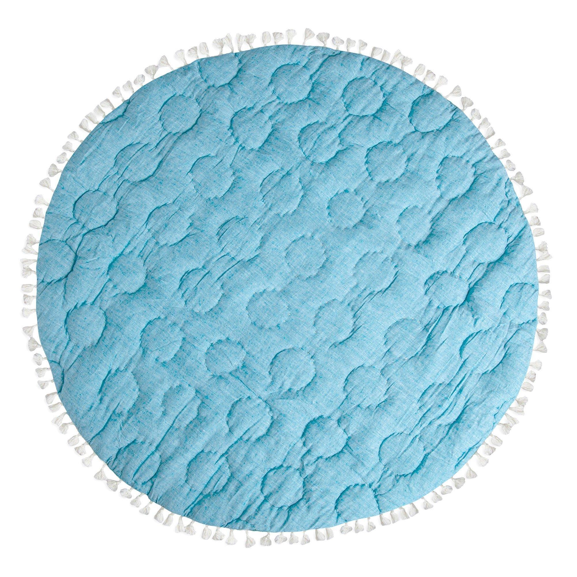 Caspian Whale Cotton Quilted Baby Play Mat image number 3