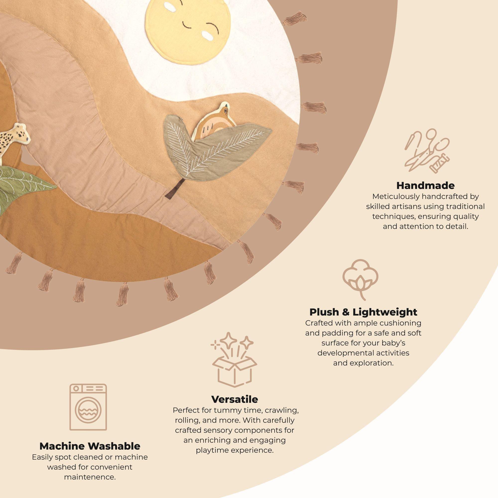 Kendi Desert Sunset Baby Activity Mat image number 1