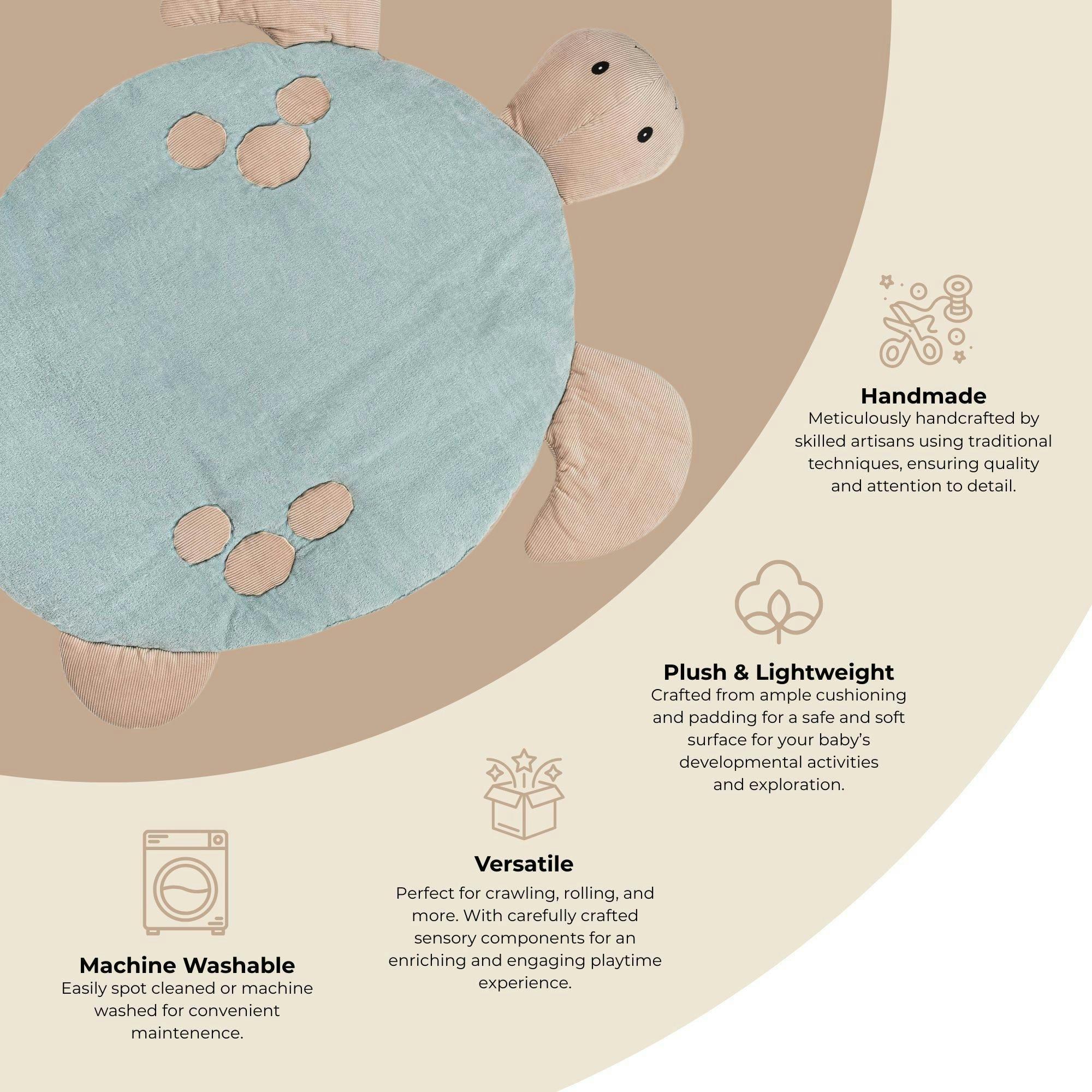 Cove Sea Life Turtle Play Mat image number 2