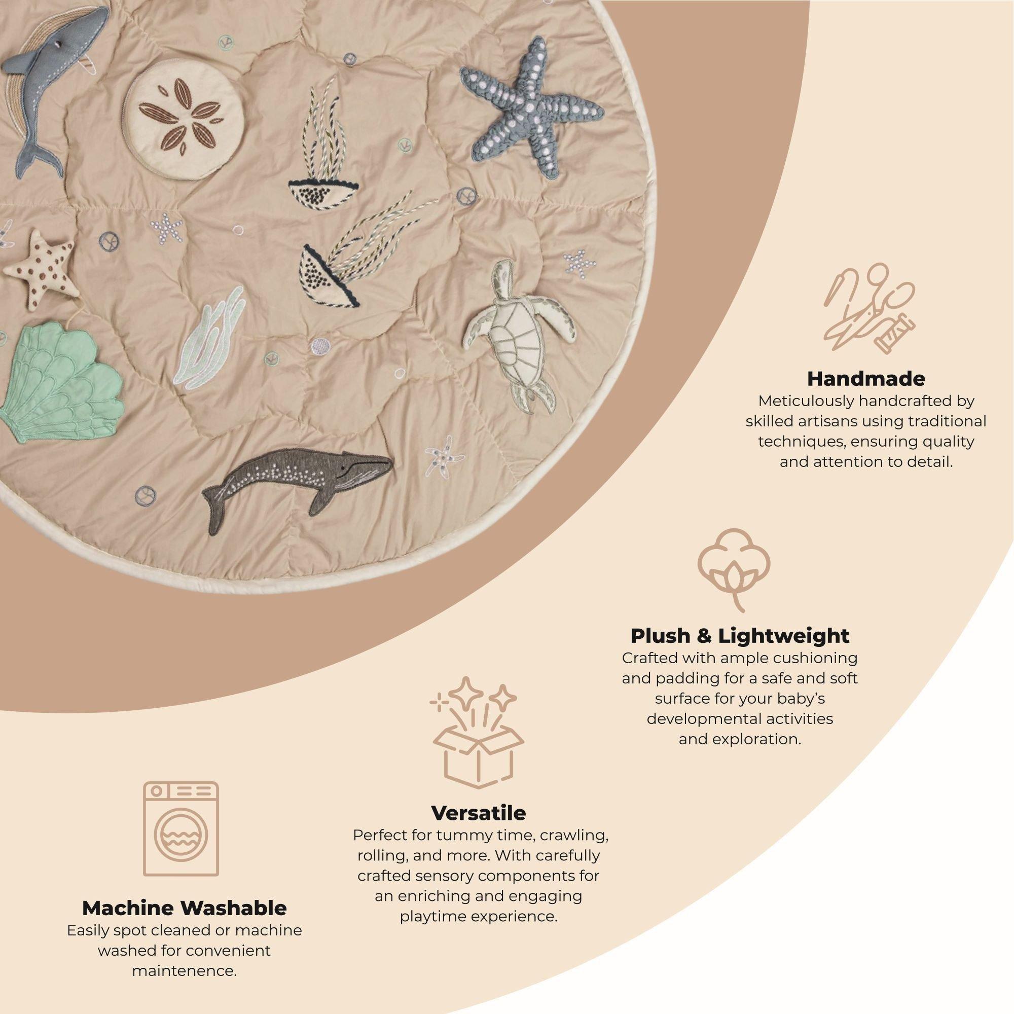 Cove Sea Life Baby Activity Mat image number 1