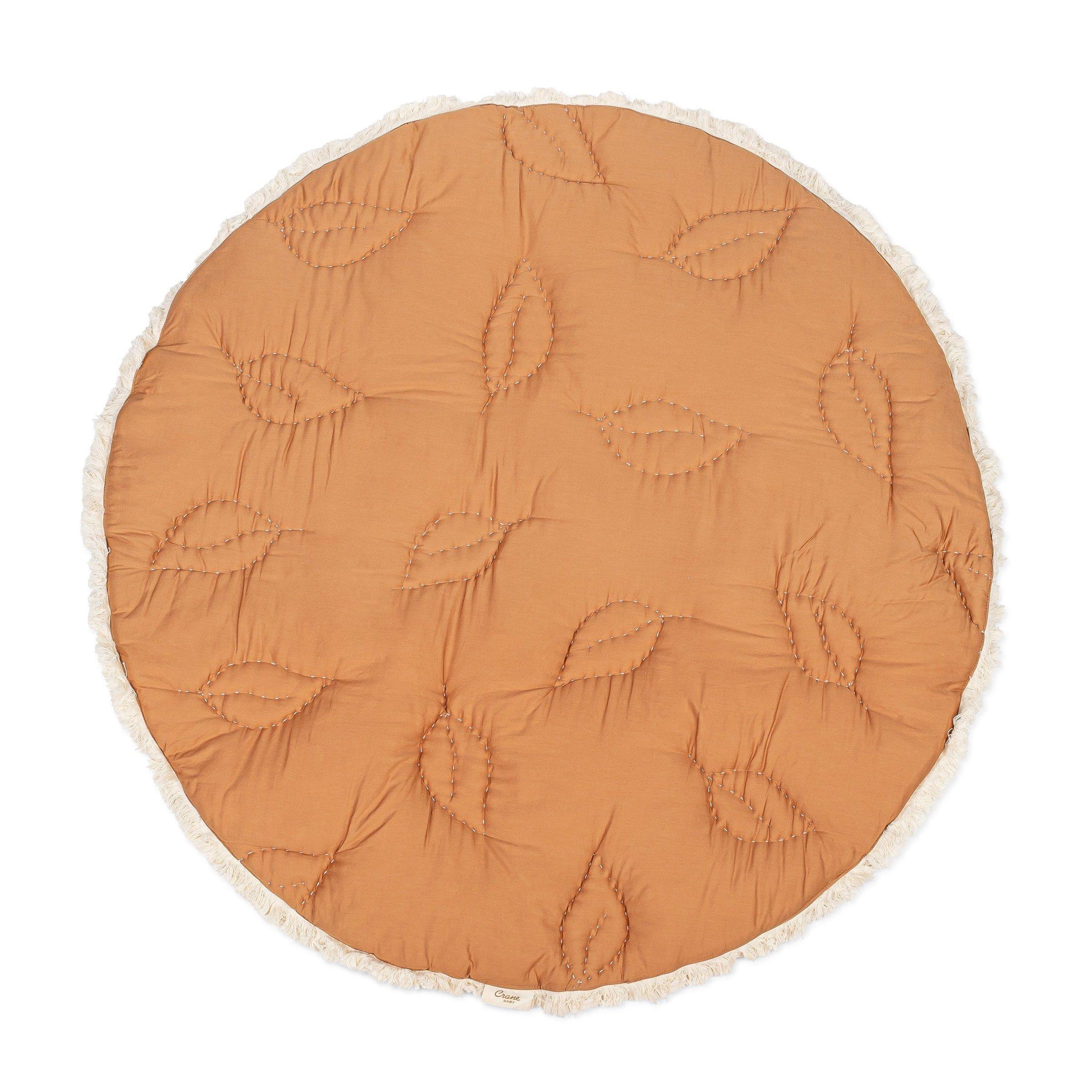 Willow Dainty Leaf Cotton Quilted Baby Play Mat image number 2