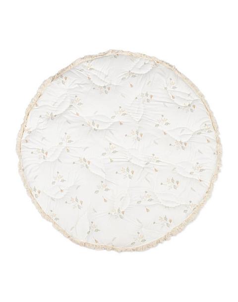 Willow Dainty Leaf Cotton Quilted Baby Play Mat