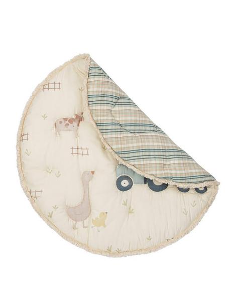 Charlie Farmhouse Cotton Quilted Baby Play Mat