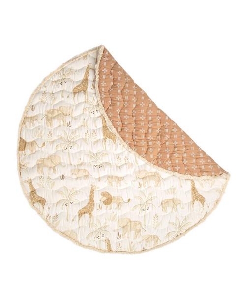 Kendi Safari Animal Cotton Quilted Baby Play Mat