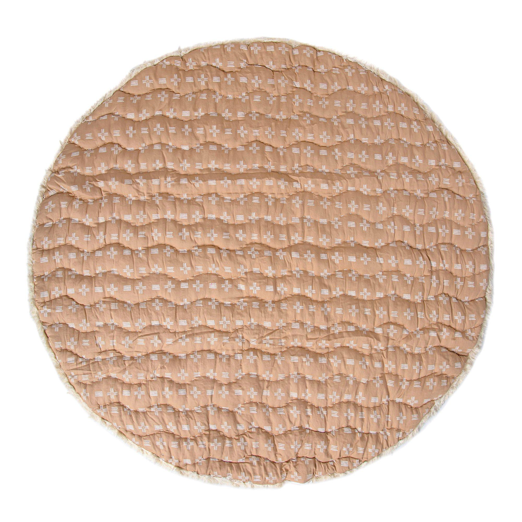 Kendi Safari Animal Cotton Quilted Baby Play Mat image number 3
