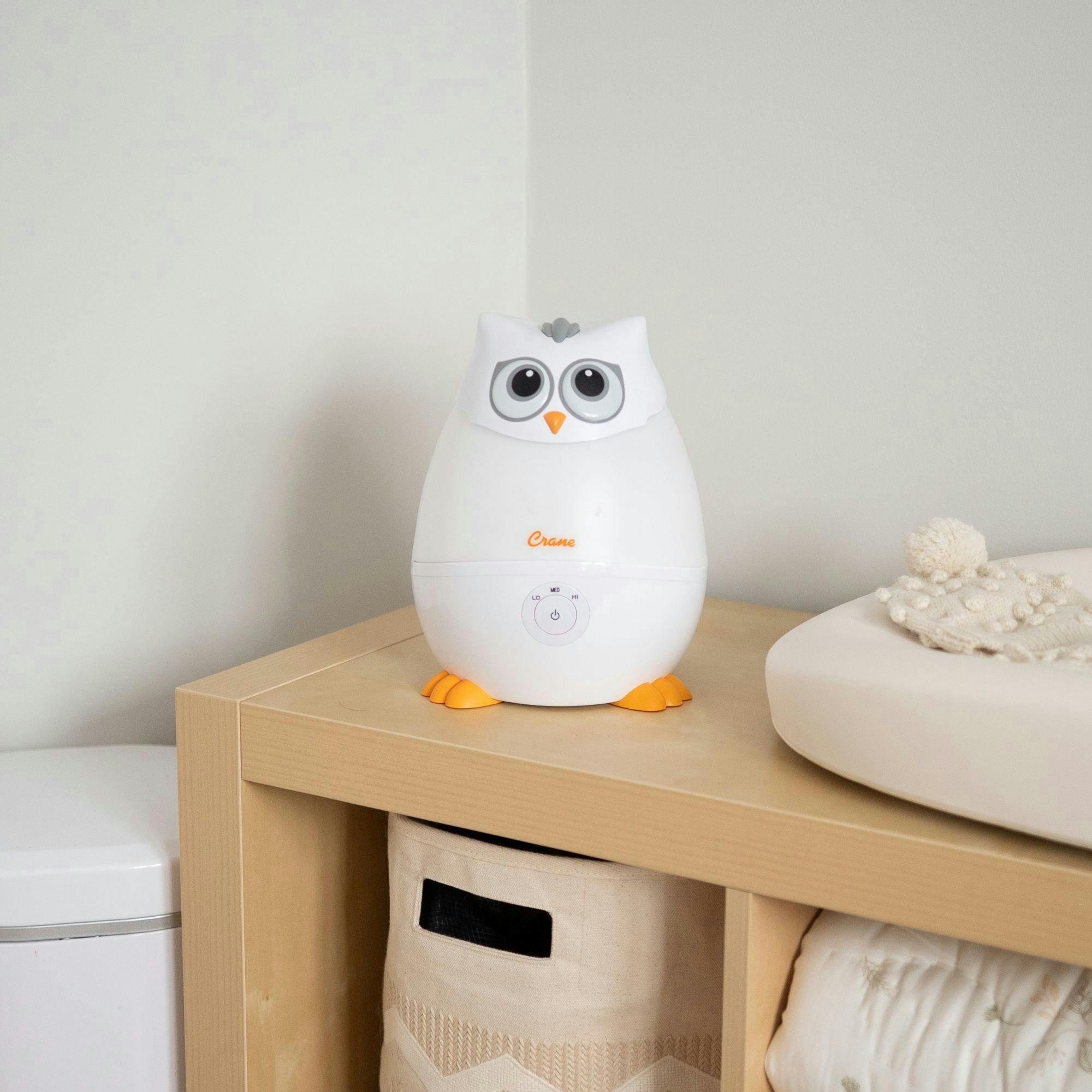 Mini-Adorable Snow Owl 0.5 Gal. Baby Humidifier image number 2