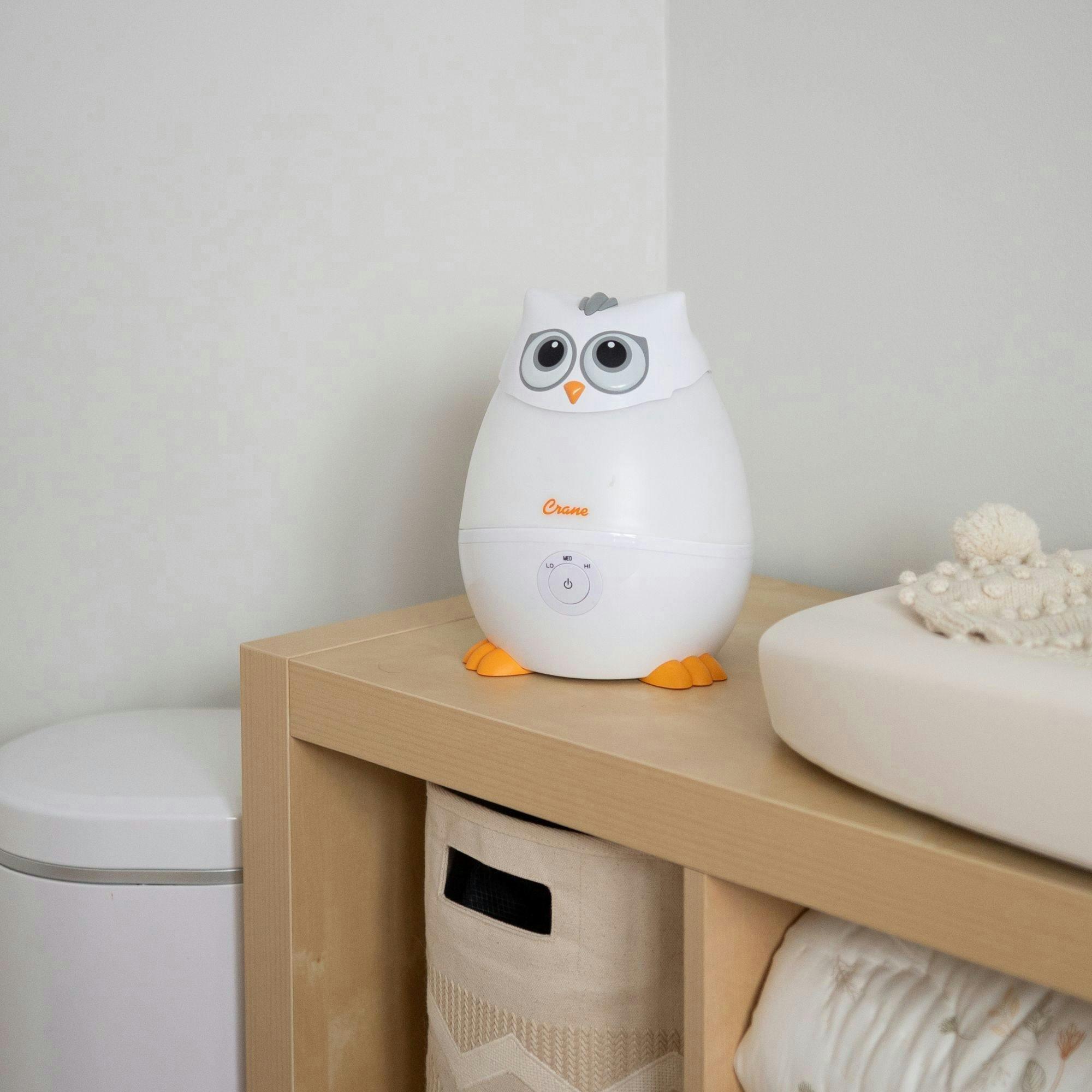 Mini-Adorable Snow Owl 0.5 Gal. Baby Humidifier image number 3