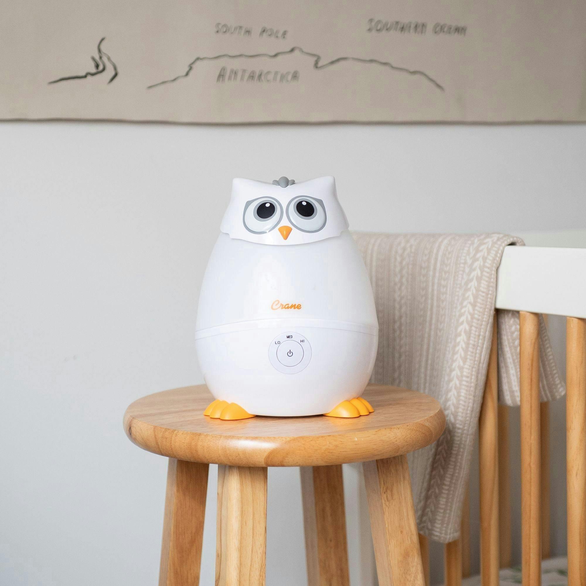 Mini-Adorable Snow Owl 0.5 Gal. Baby Humidifier image number 4