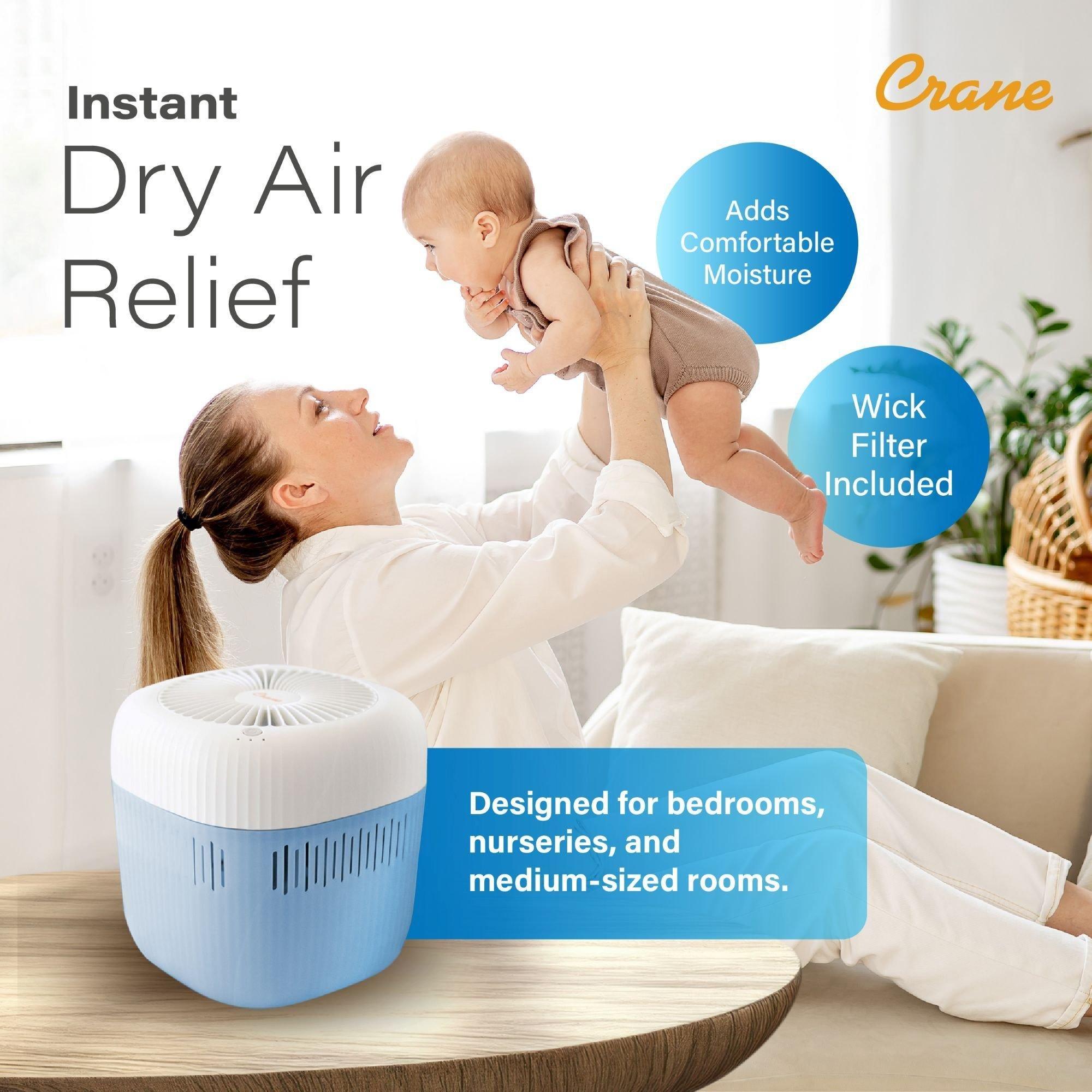 Cool Mist Evaporative Humidifier, 0.5 Gal Top Fill image number 3