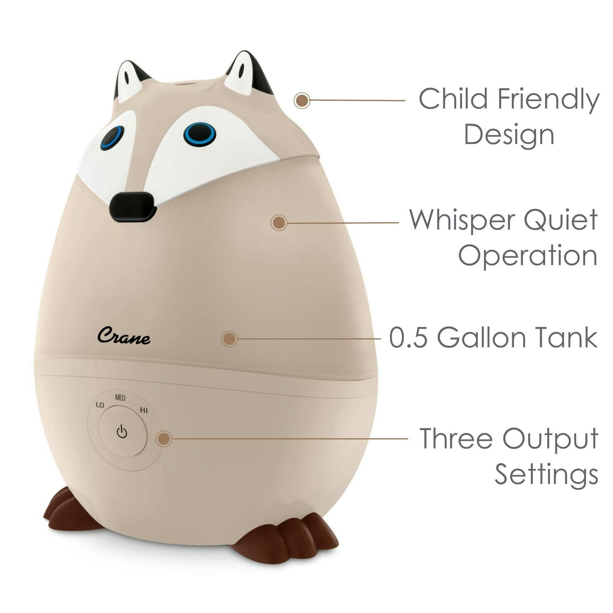 Mini-Adorable Red Fox 0.5 Gal. Baby Humidifier image number 1