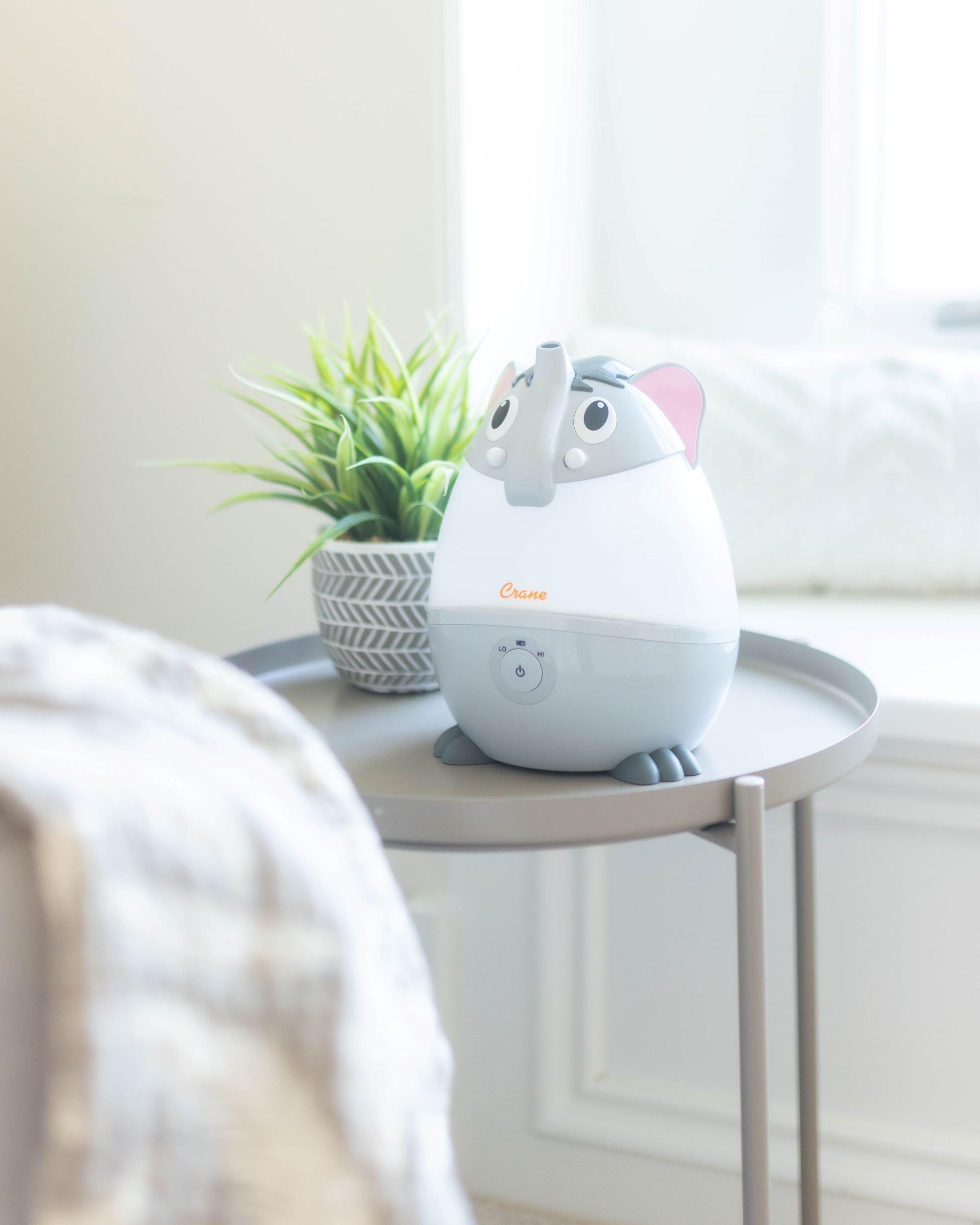 Adorable Humidifier, Mini Elephant, Cool Mist Humidifier with Vapor Tray, 0.5 Gal. image number 2