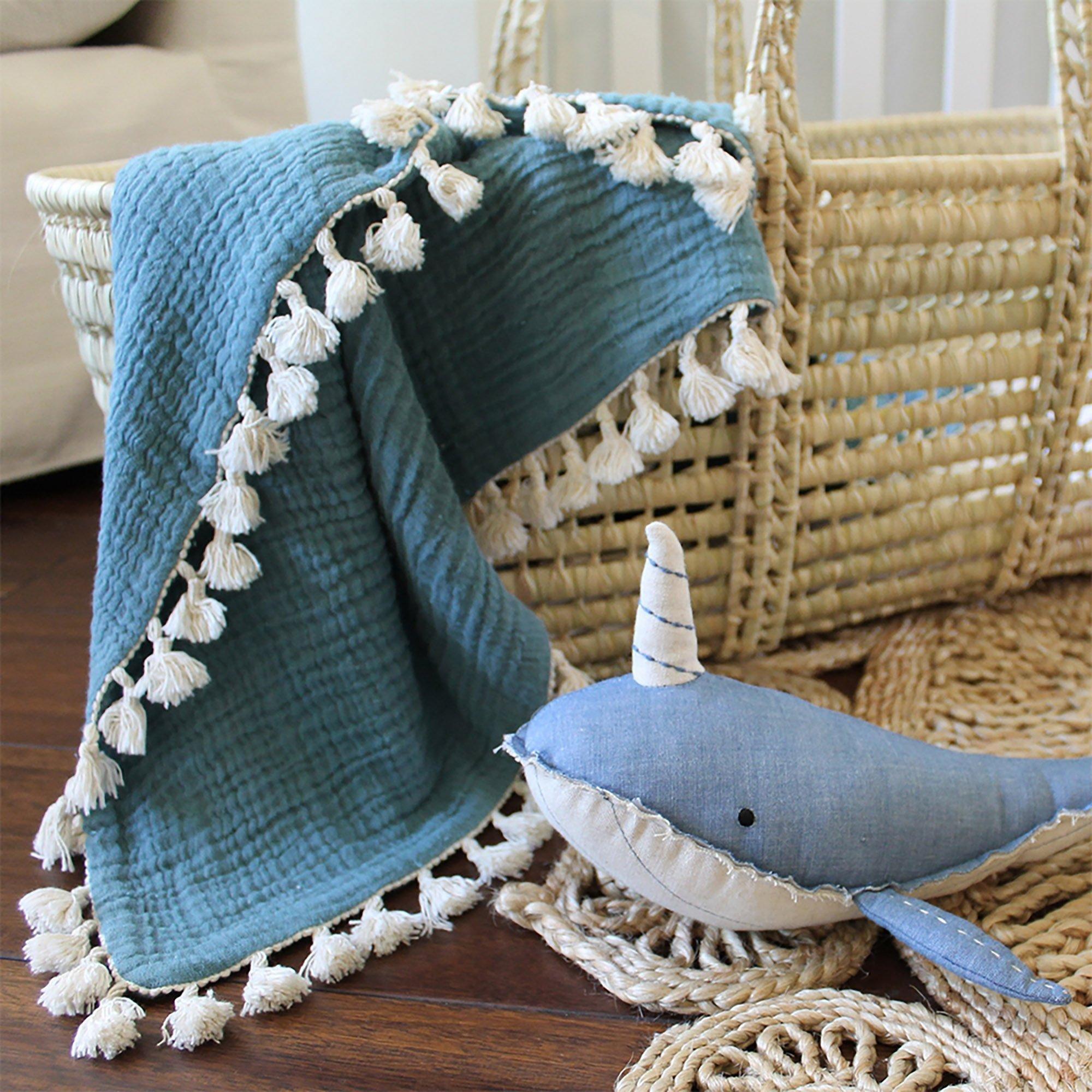 Caspian Nellie Narwhal Plush Toy image number 2